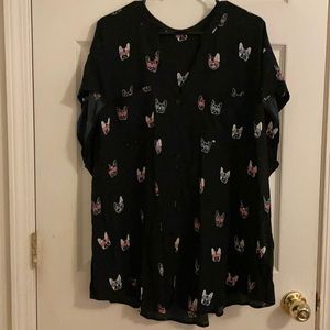 Torrid Frenchie Shuttershades Dolman Size 3